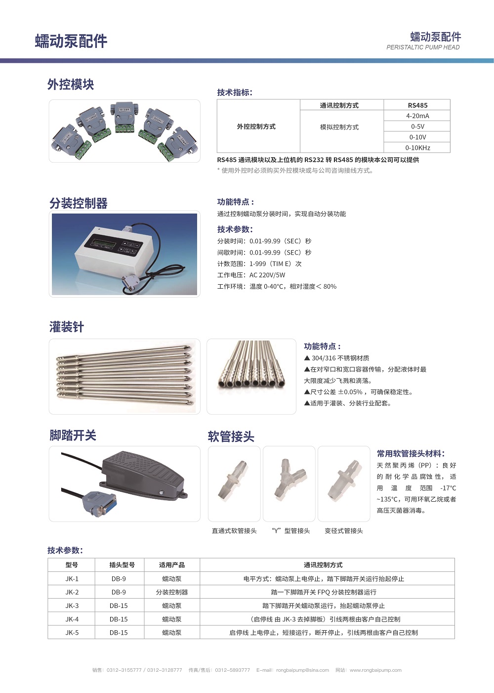 Stainless steel filling needle